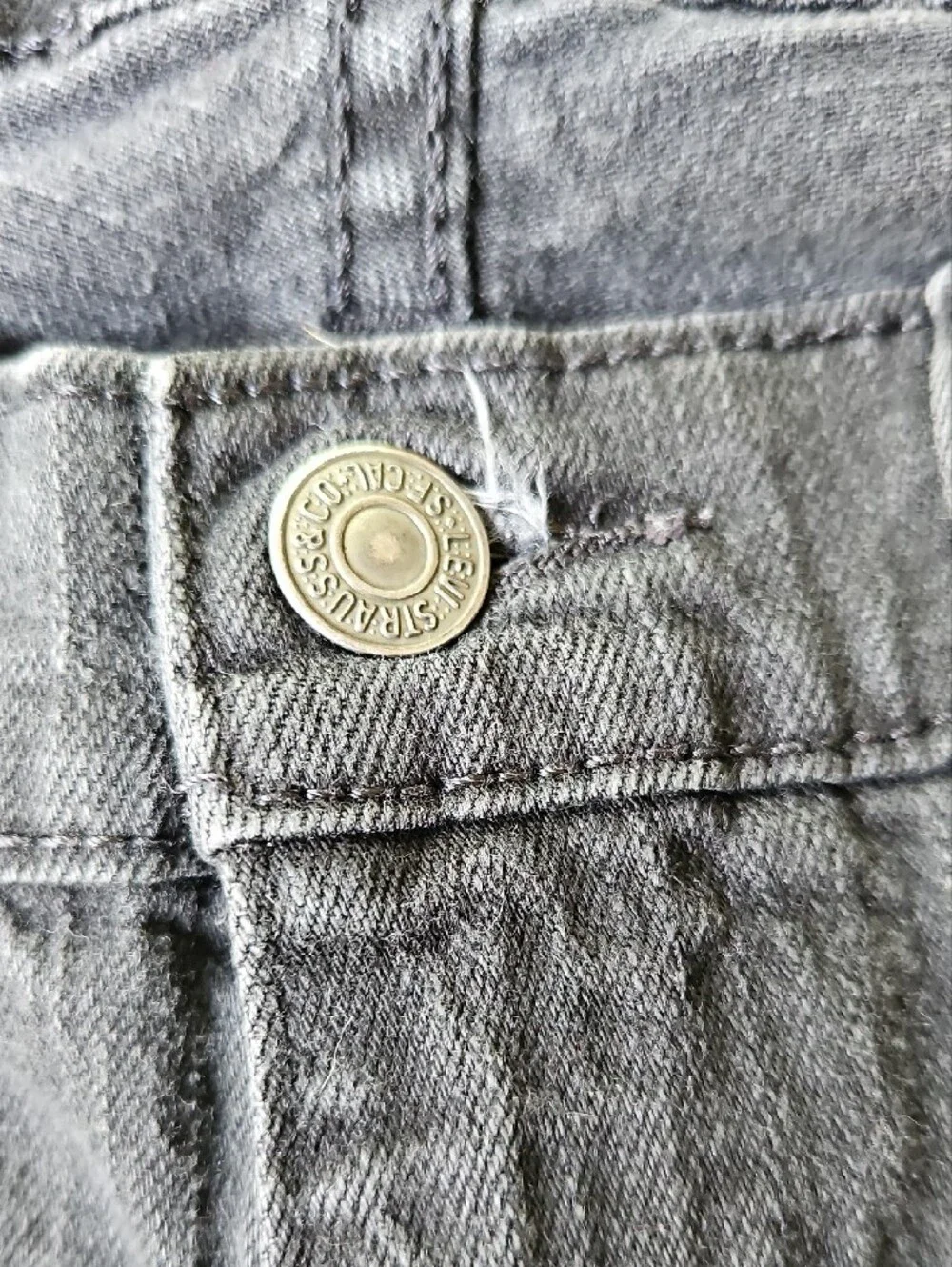 LEVI 559 W30 L32 Black Denim Jeans
